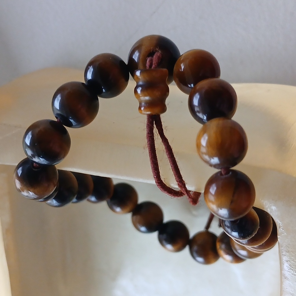 Tiger Eye Bracelet Quality Must See Heavy Beads